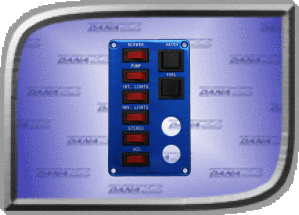 Switch Panel - 6 / 2 / Key / 12V
 Product Details