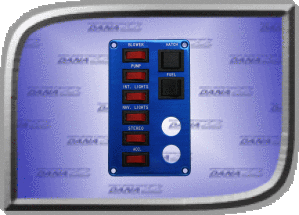 Switch Panel - 6 / 2 / Key / 12V
 Product Details