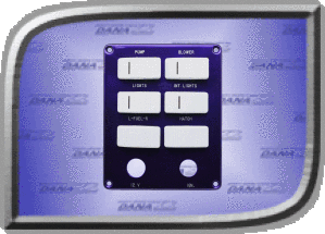 Switch Panel - 6 Switch 12V & Key Vert. Product Details