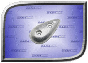 T20 Teardrop Zinc Anode  Product Details
