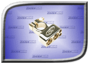 Power Distribution Block - 4 Output Large Gold Product Details