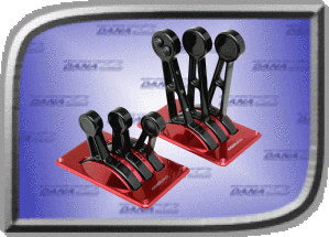 Top Mount Billet Controls - 3 Lever Set - Triple Engine Application Product Details