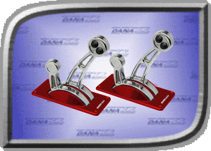 Swept Billet Control - 2 Lever Set - Twin Engine Application Product Details