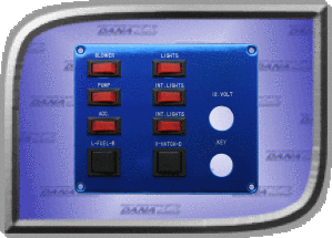 Switch Panel - 2 / 6 / Key / Acc. / Horz. Product Details