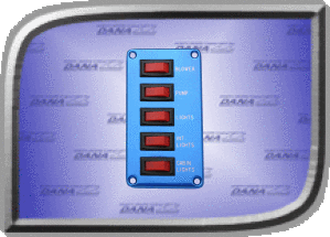 Switch Panel - 5 on/off Vert.  Product Details