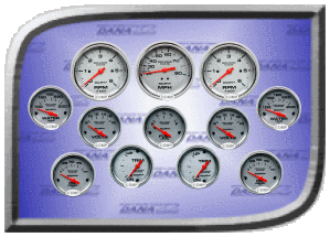 6K RPM AutoMeter 200752-35 Gauge Tachometer Marine Chrome 3 3/8 