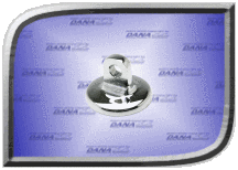 Chrome Round Plate Pad 3/8